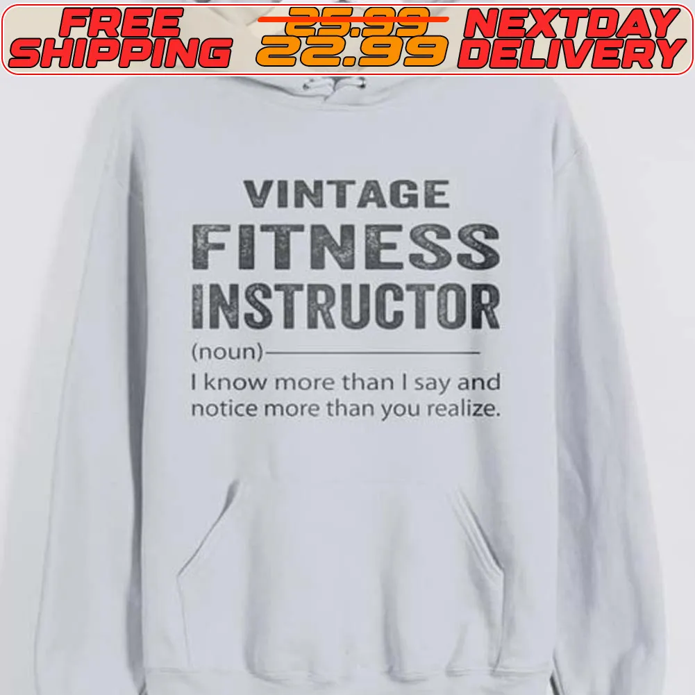Vintage Fitness Instructor Shirt