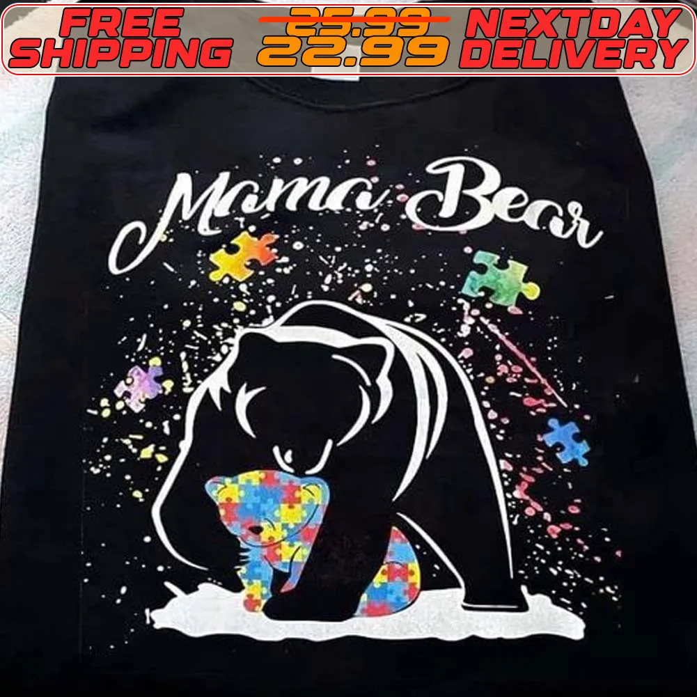 Autism Awareness Mama Bear Shirt