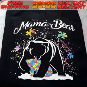 Autism Awareness Mama Bear Shirt