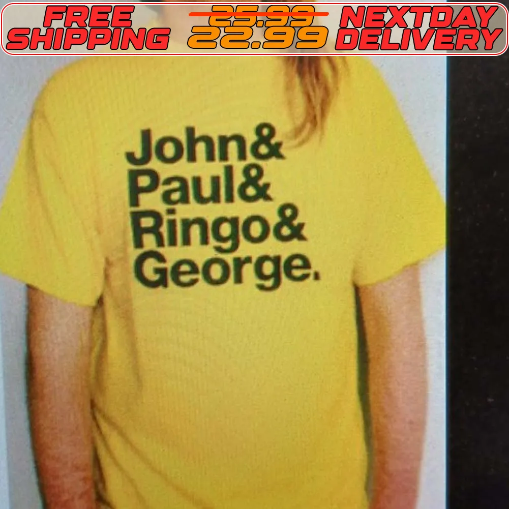 John And Paul And Ringo And George Shirt