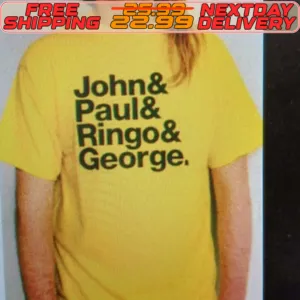 John And Paul And Ringo And George Shirt
