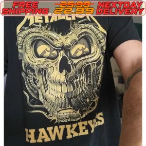 Skull Metallic Hawkeys Shirt