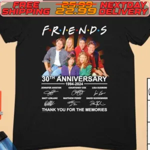 Friends The Reunion 28 Years 1994 2022 Signatures Thank You For The Memories Shirt