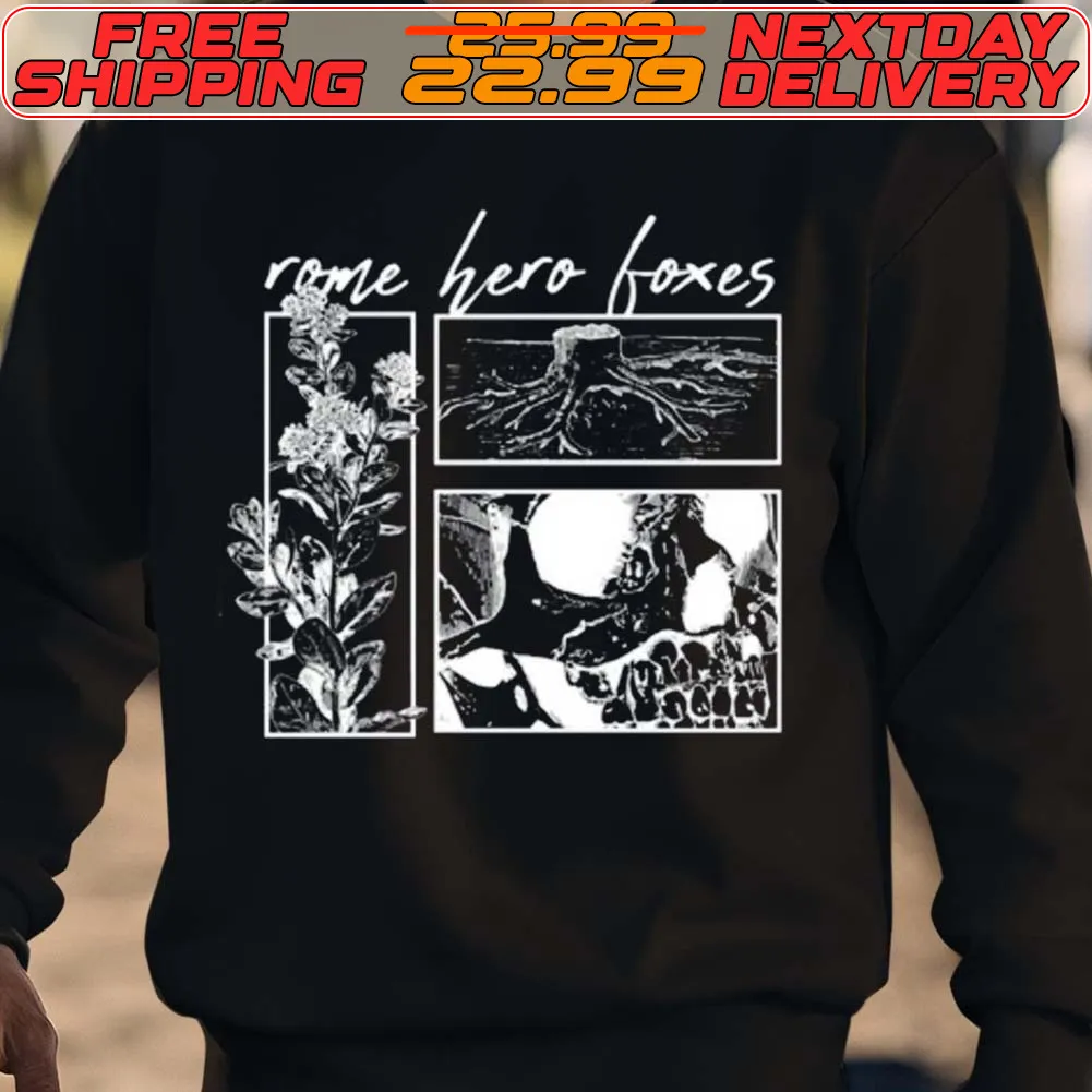 Rome Hero Foxes Skull Shirt