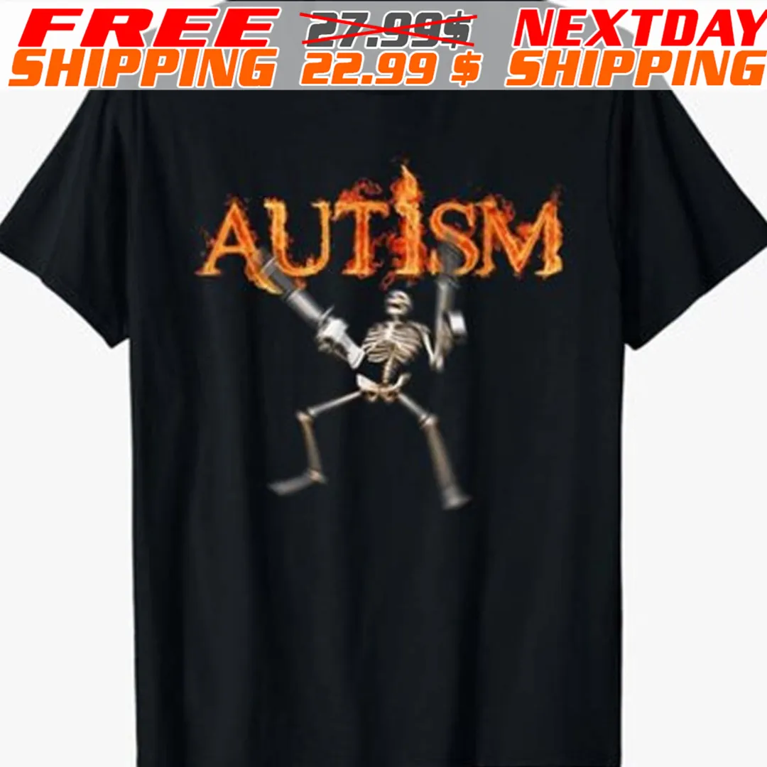 Autism Skeleton Meme Shirt