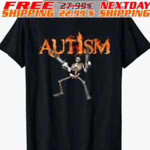 Autism Skeleton Meme Shirt
