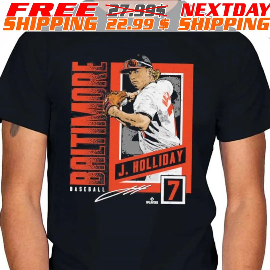 Jackson Holliday Baltimore Baseball Card Signature Shirt