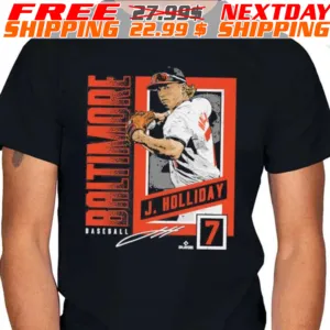 Jackson Holliday Baltimore Baseball Card Signature Shirt