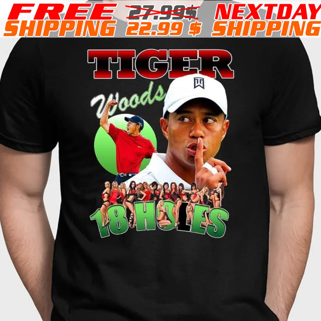Tiger Woods 18 Holes Shirt