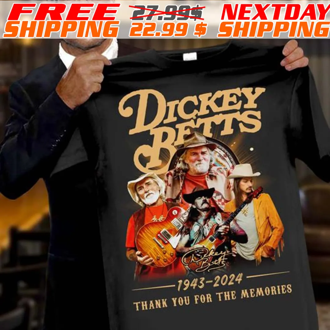 Dickey Retts 1943 2024 Thank You For The Memories Shirt