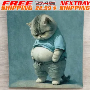 Funny Fat Cat Shirt