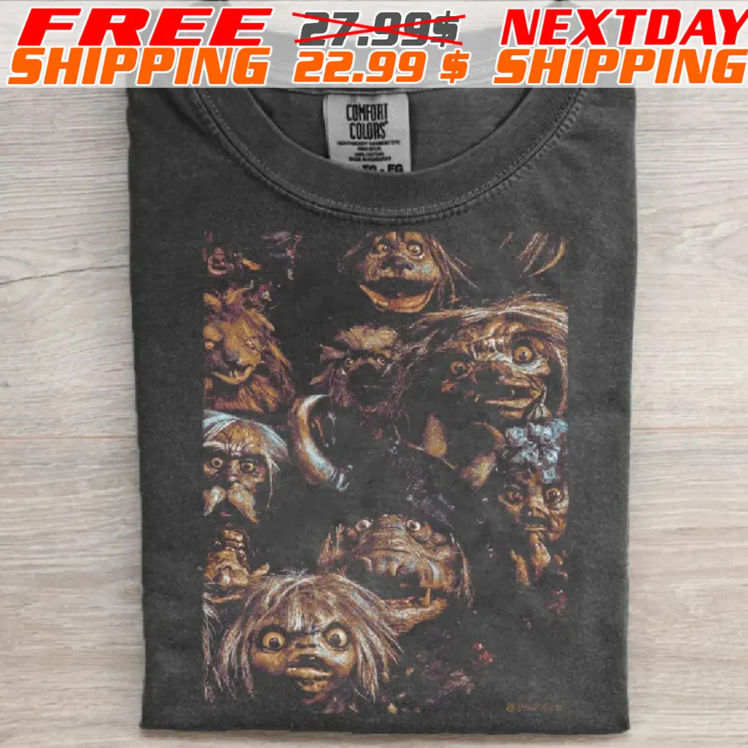 Labyrinth Goblins 1986 Vintage Fantasy Movie Shirt