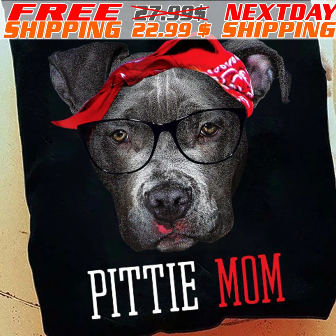 Dog Pittie Mom Shirt