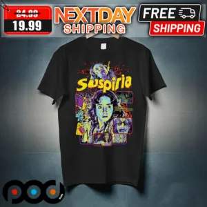 Suspiria 1977 Un Film Dl Dario Argento Horror Movie Shirt