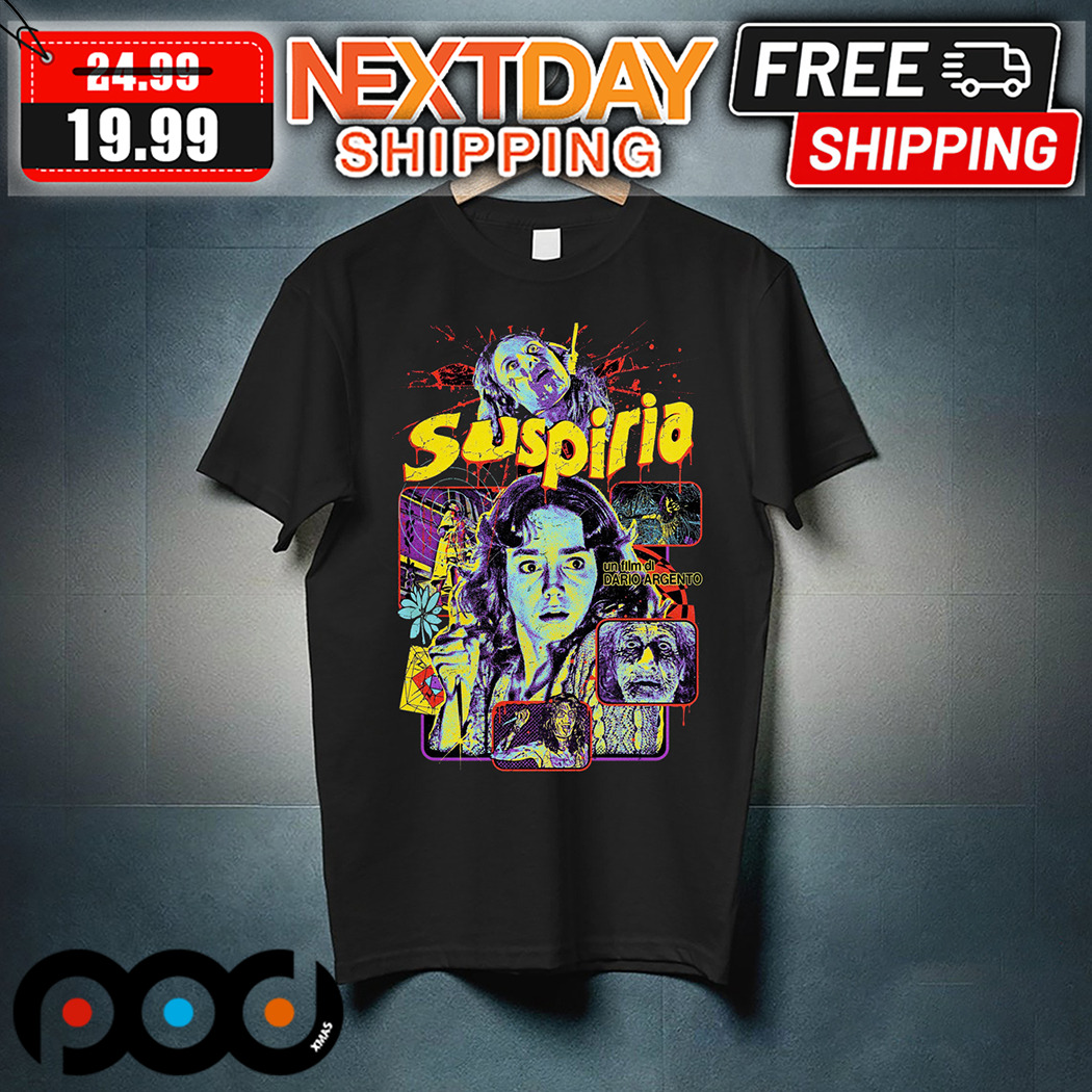Suspiria 1977 Un Film Dl Dario Argento Horror Movie Shirt