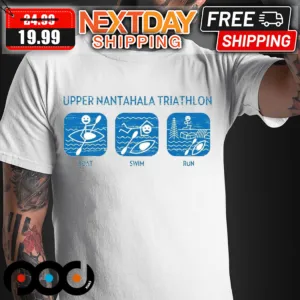 Upper Nantahala Triathlon Boat Swim Run Shirt