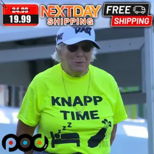 Sleep And Golf Knapp Time Shirt