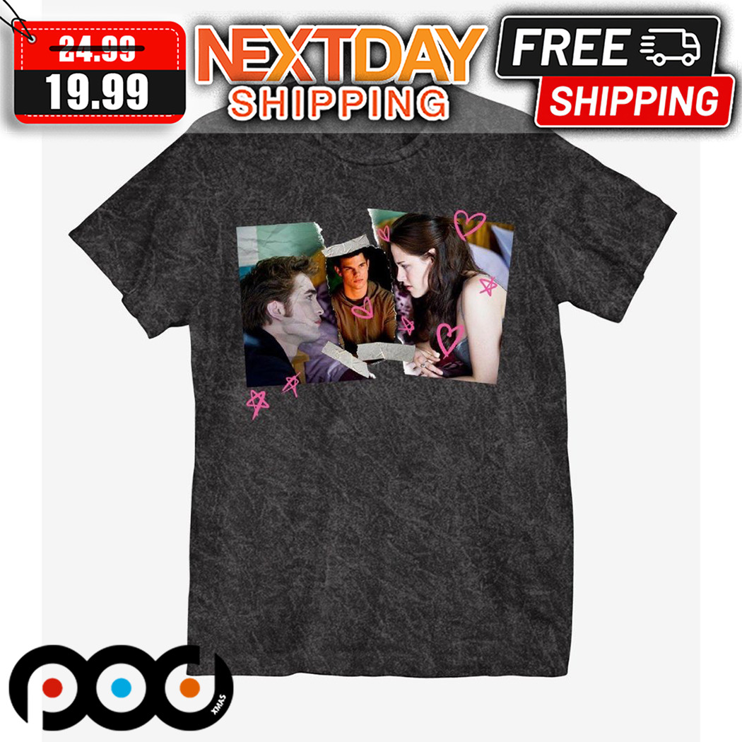 Twilight Edward Jacob And Bella Shirt