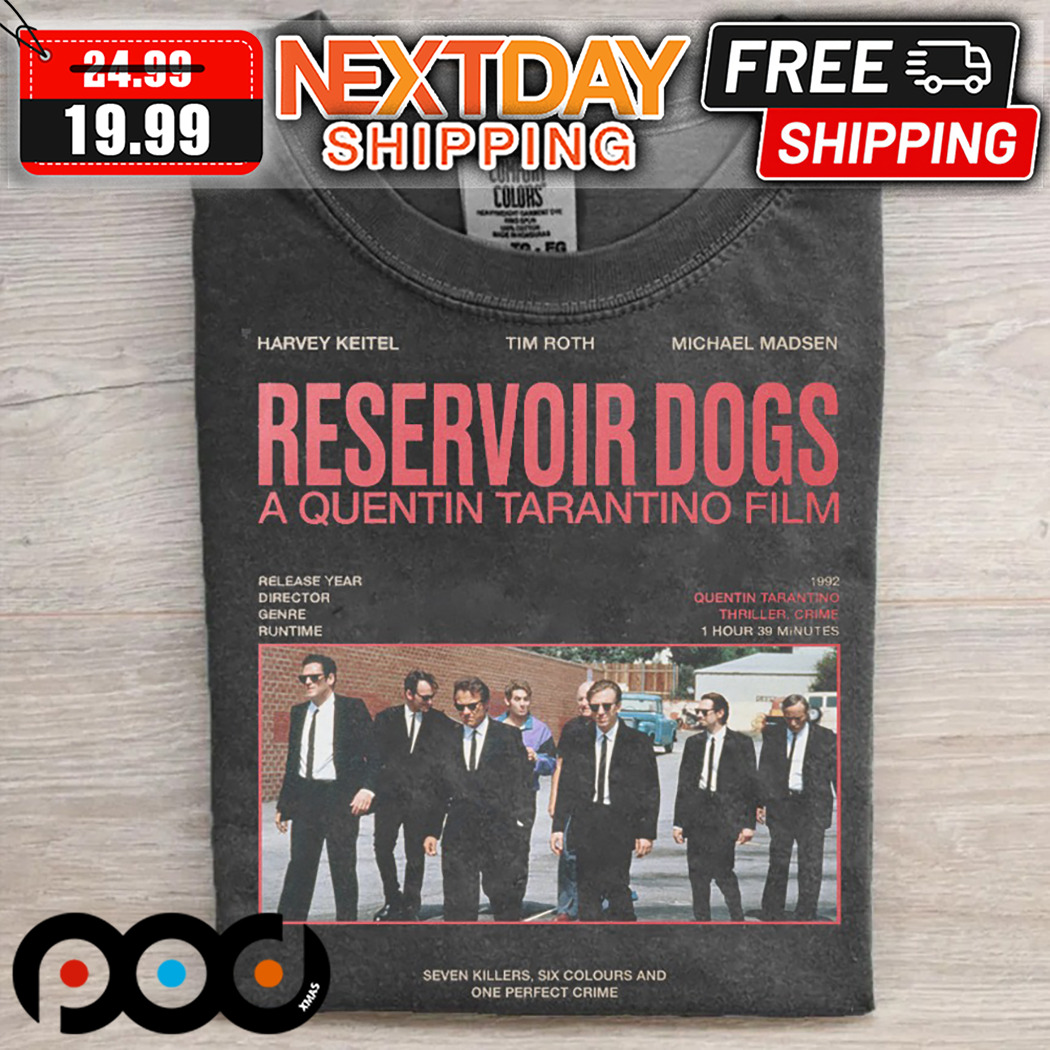 Reservoir Dogs A Quentin Tarantino Film Shirt