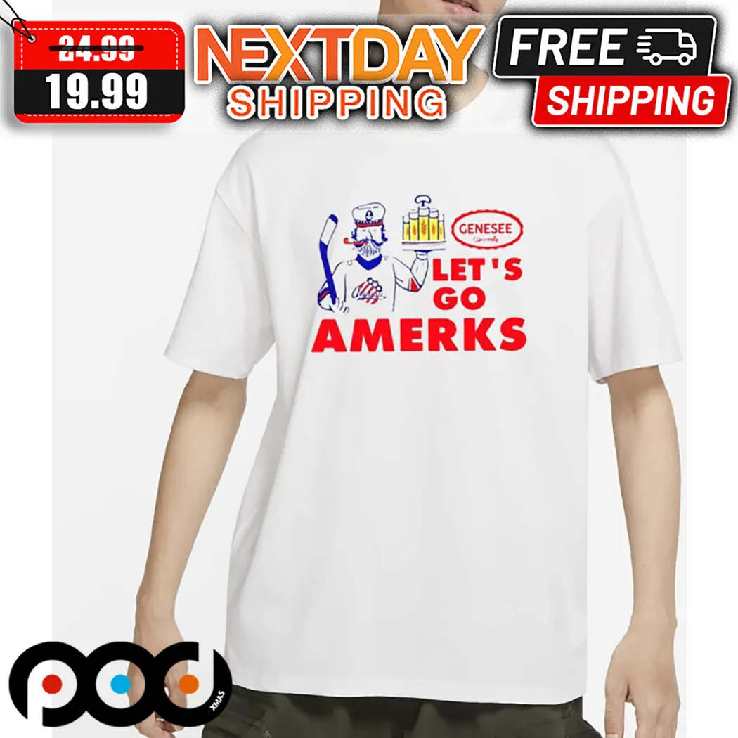 Genesee Beer Lets Go Amerks Shirt