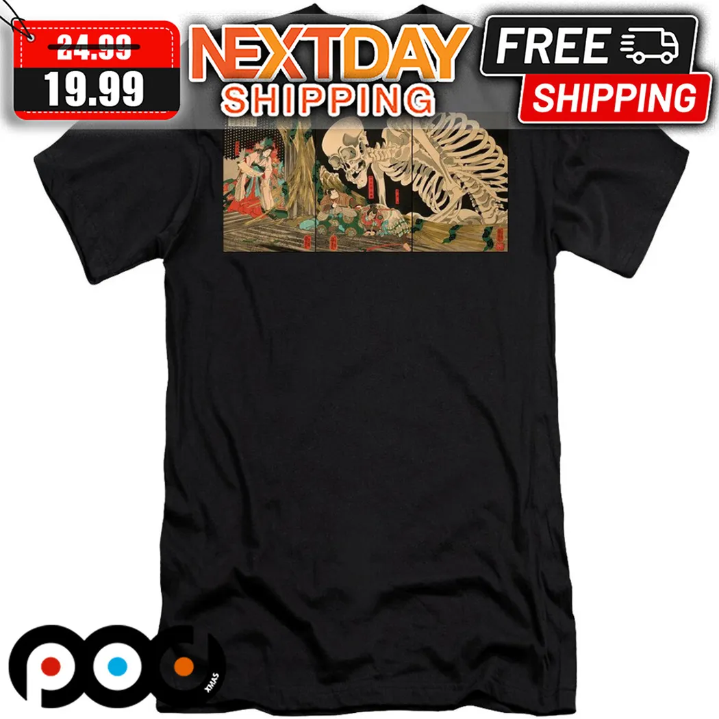 Takiyasha The Witch And The Skeleton Spectre By Utagawa Kuniyoshi Shirt