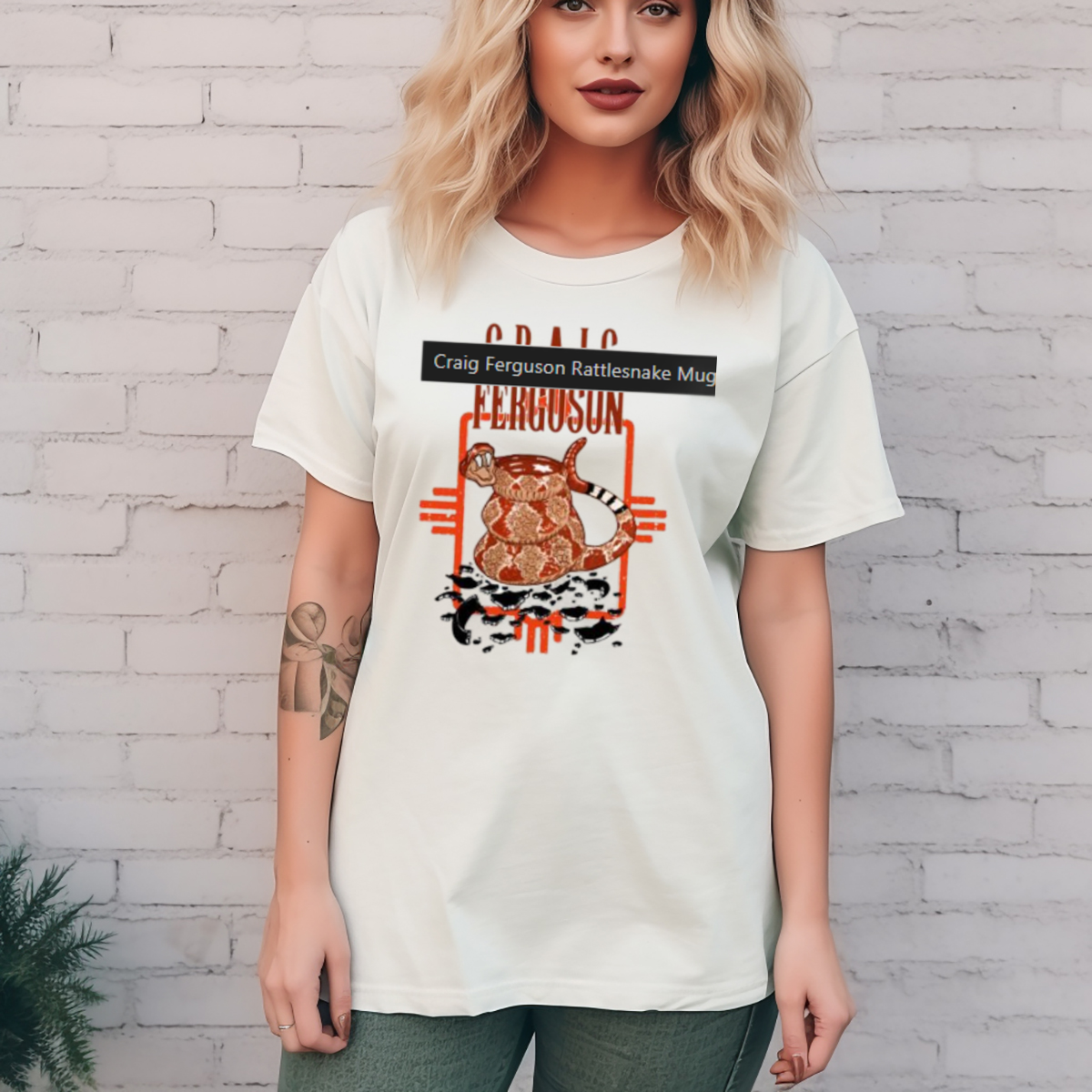 Craig Ferguson Rattlesnake Mug Shirt Craig Ferguson Rattlesnake Mug Shirt