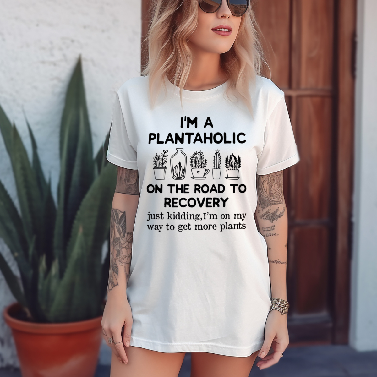 I Am A Plantaholic On The Road To Recovery Shirt I Am A Plantaholic On The Road To Recovery Shirt
