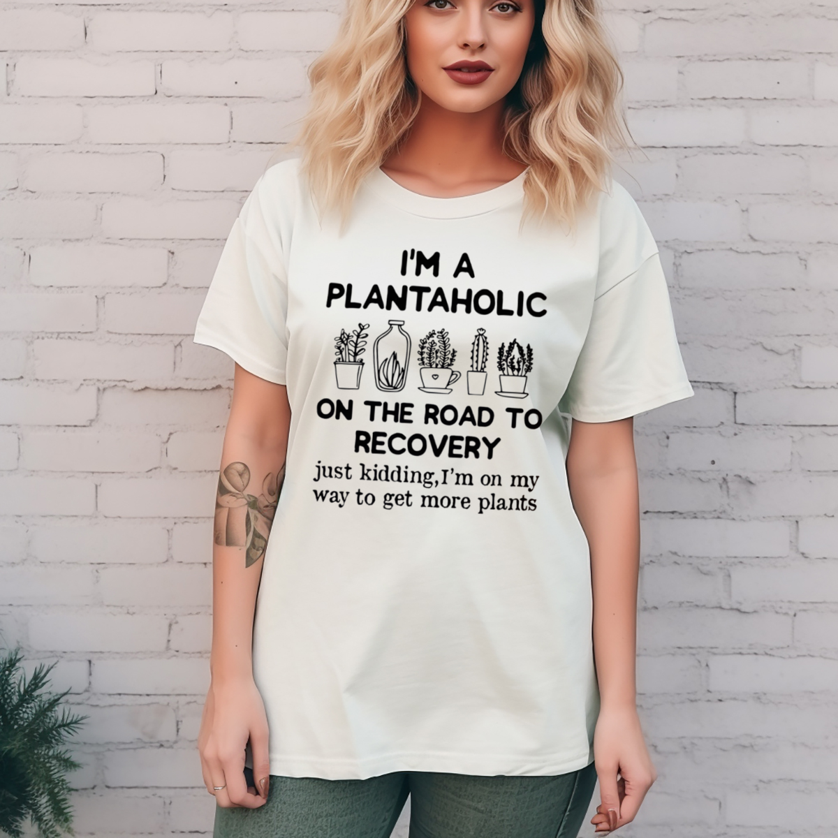 I Am A Plantaholic On The Road To Recovery Shirt I Am A Plantaholic On The Road To Recovery Shirt