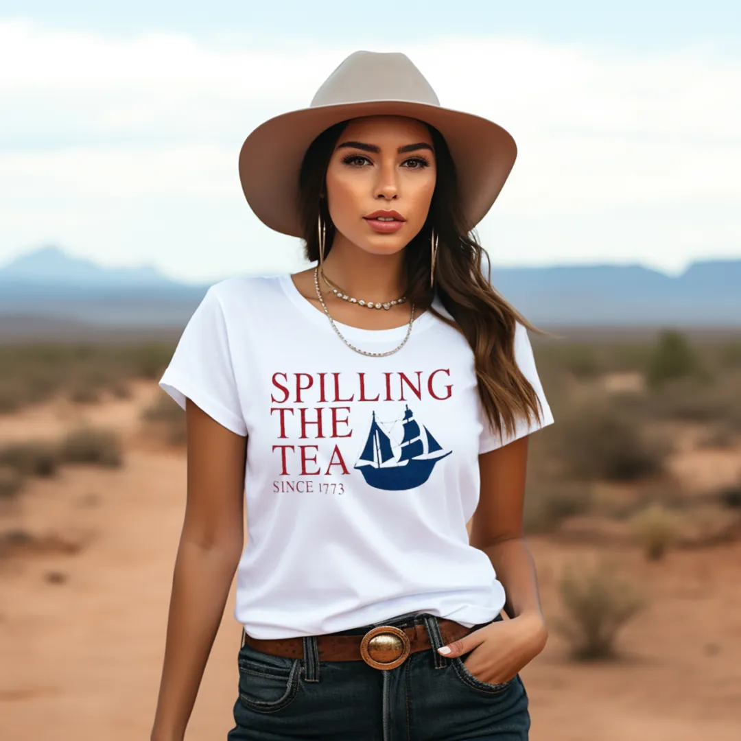 Spilling The Tea Since 1773 Shirt