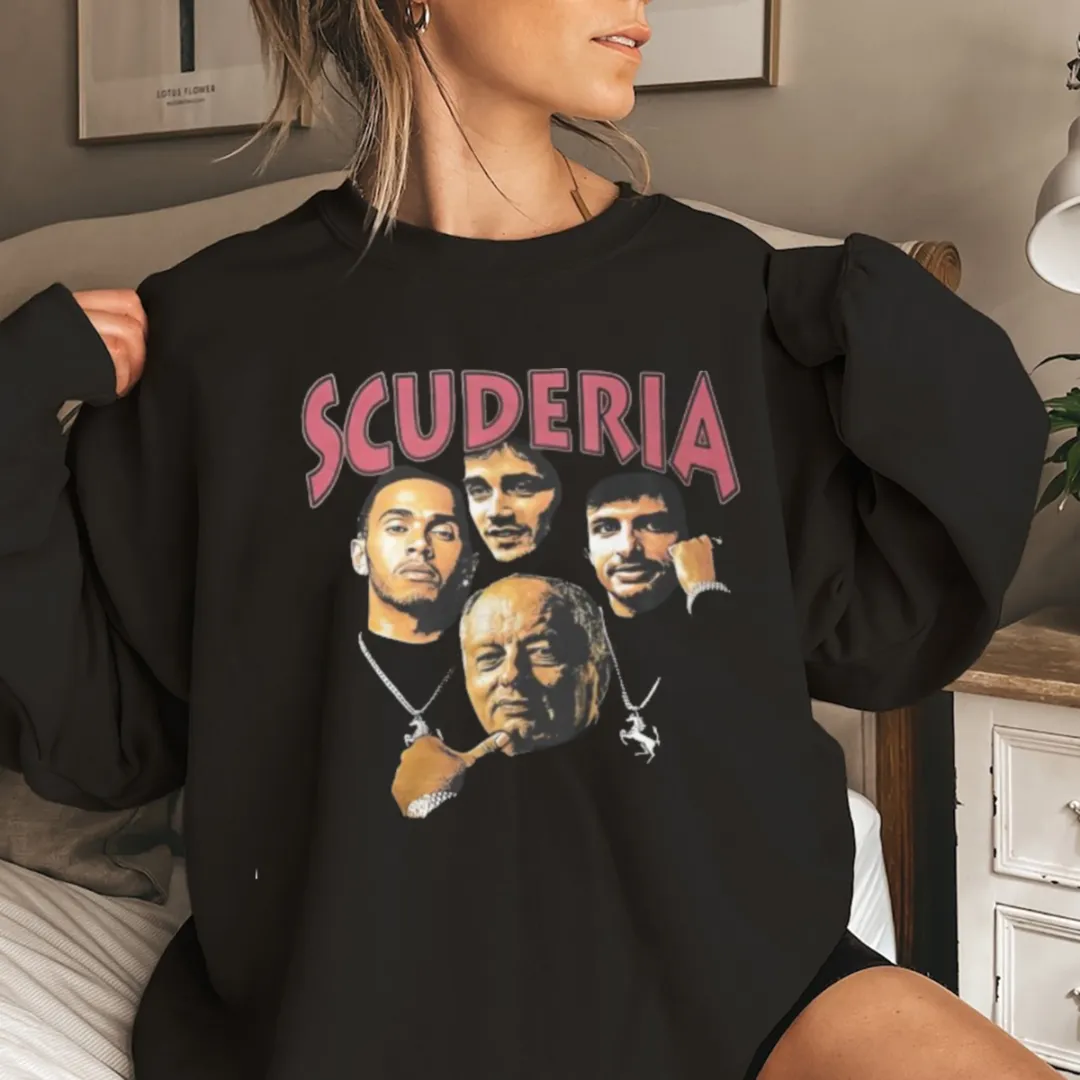 Scuderia Hamilton Leclerc Sainz Jr Parody Shirt