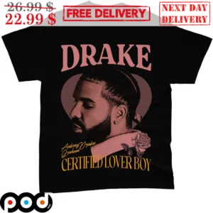 Aubrey Drake Graham Certified Lover Boy Hip Hop 2024 Shirt