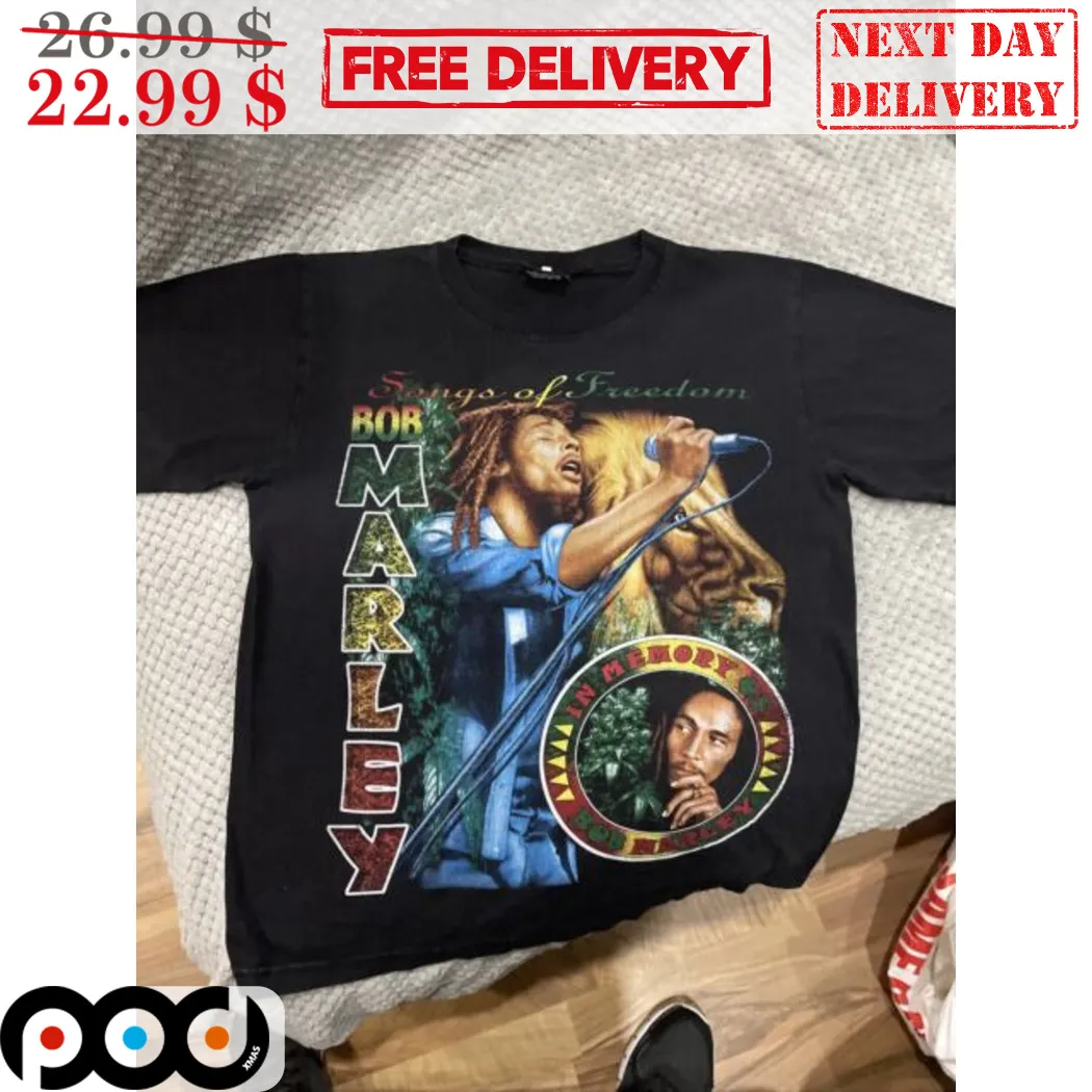Bob Marley Songs Of Freedom Vintage Shirt