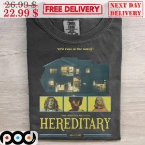Evil Runs In The Family Hereditary Vintage Shirt