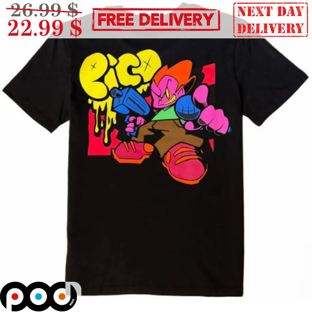 Pico FNF Colorful 2024 Shirt