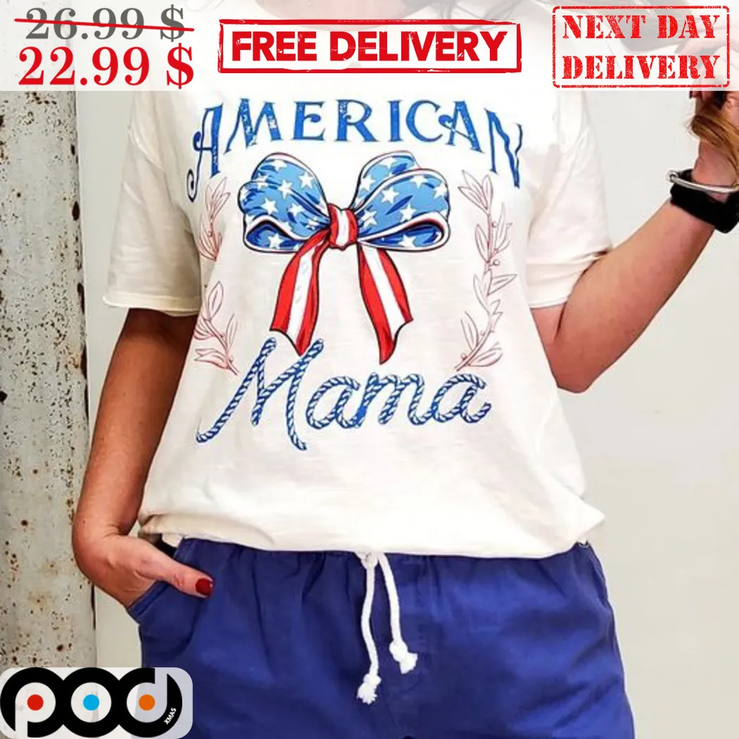 American Mam Bow Tie 2024 Shirt