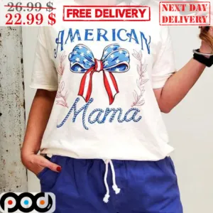 American Mam Bow Tie 2024 Shirt