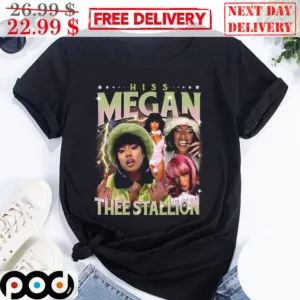 Megan Thee Stallion Hiss Album Bootleg 2024 Lightning Shirt