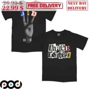 21 savage x JID Three Letters World Tour 2024 Shirt