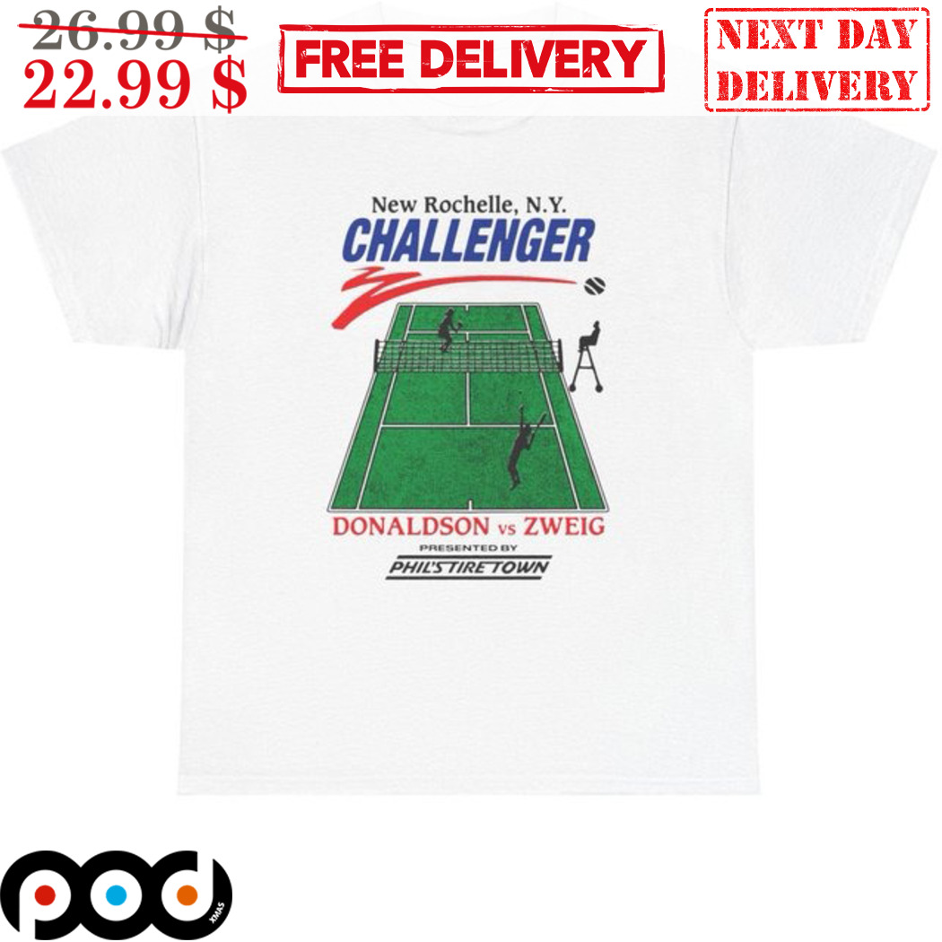 New Rochelle NY Challenger Donaldson Vs Zweig Shirt