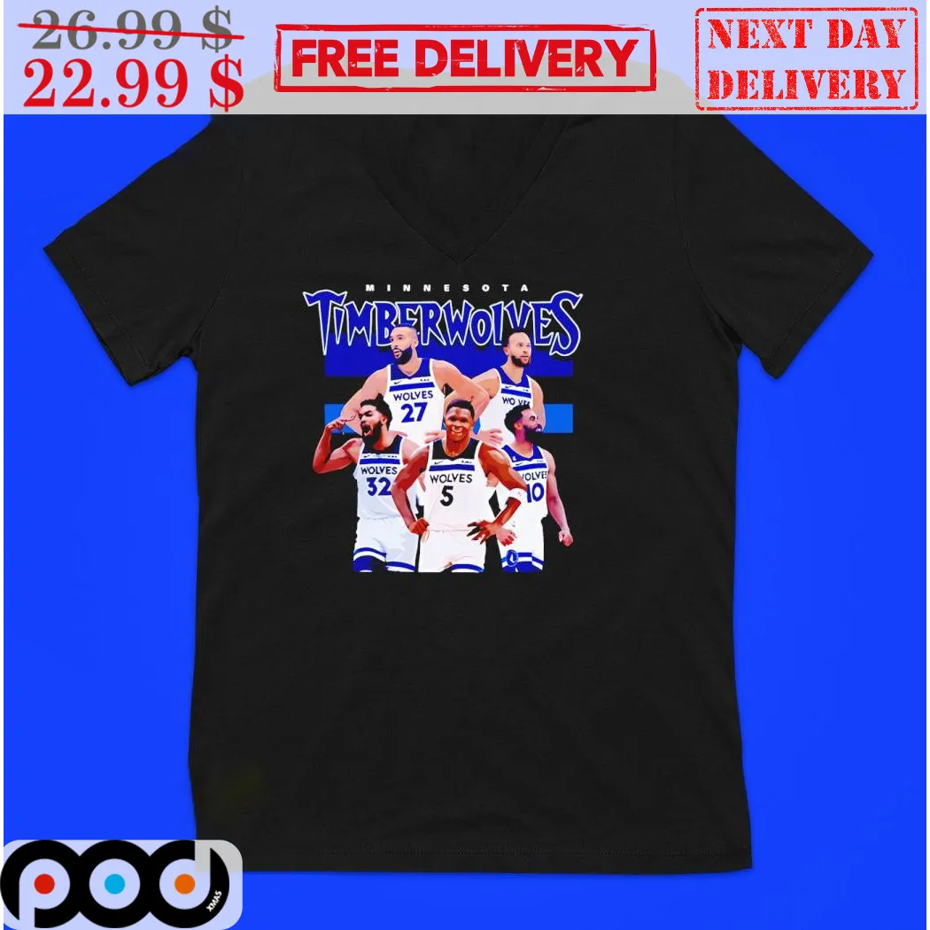 Minnesota Timberwolves Players 2024 Shirt