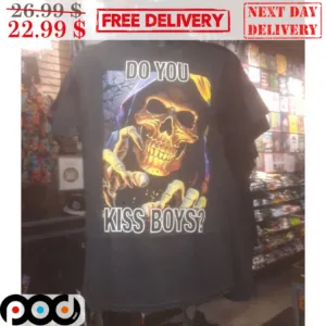 Death Do You Kiss Boys Shirt