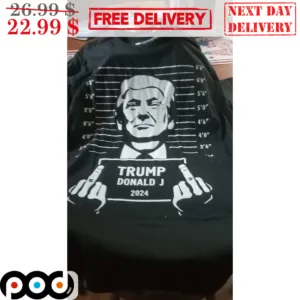 Donald J Trump Mugshot 2024 Shirt