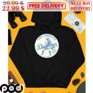 Los Angeles Dopeboys The Blue Wrecking Crew Shirt