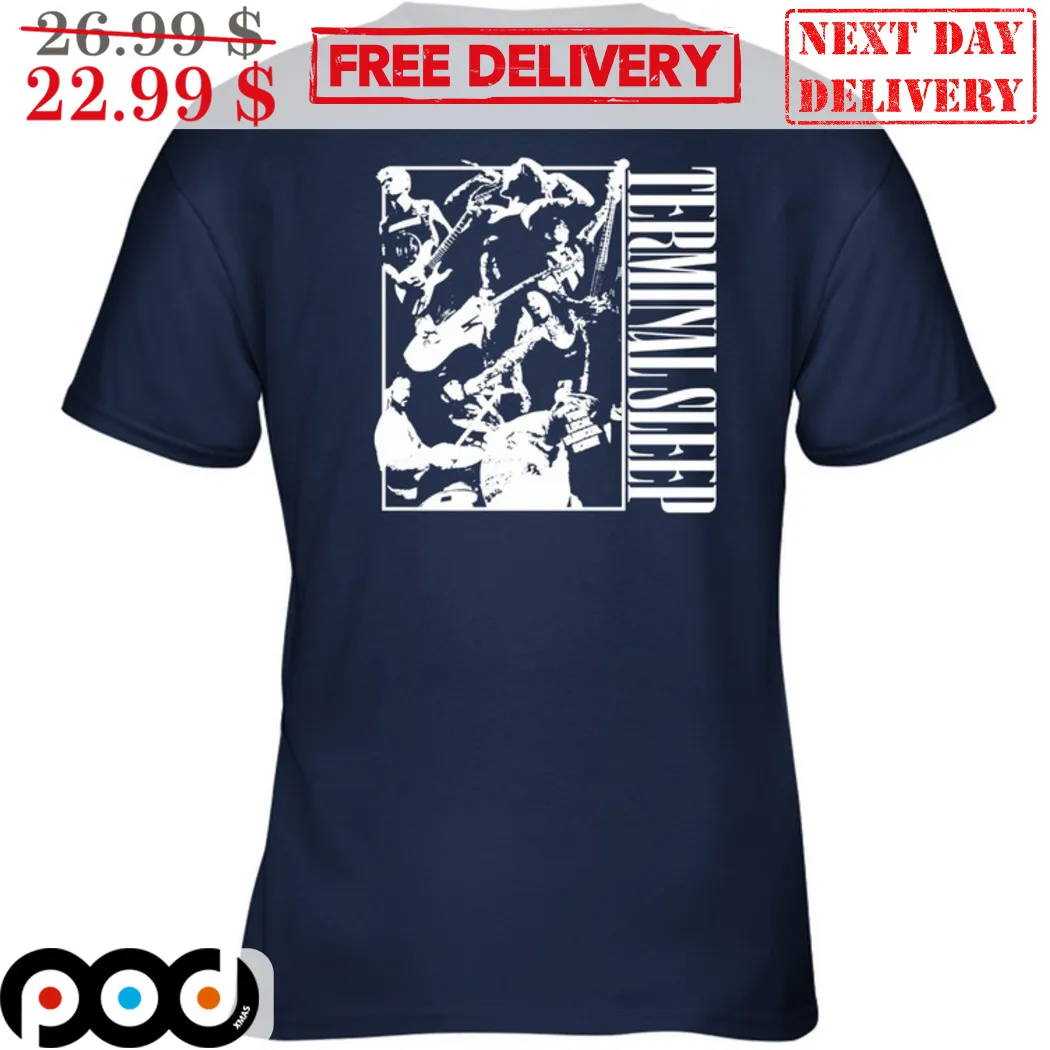 Terminal Sleep Band Retro 2024 Shirt