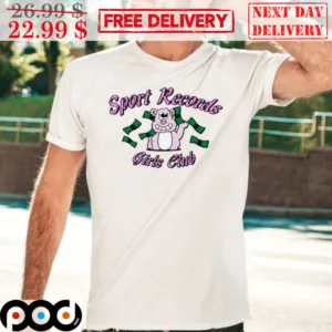 Teddy Bear Sport Records Girls Club Shirt