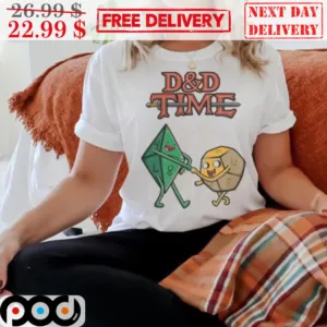 Adventure Time D And D Time Shirt