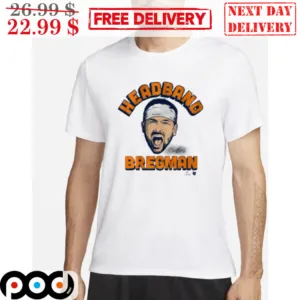 Headband Alex Bregman Houston Astros Signature Shirt