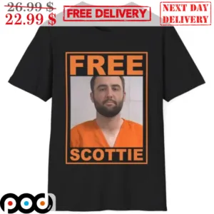 Free Scottie Mugshot 2024 Shirt