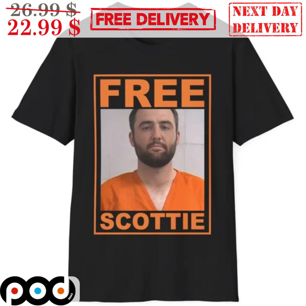 Free Scottie Mugshot 2024 Shirt