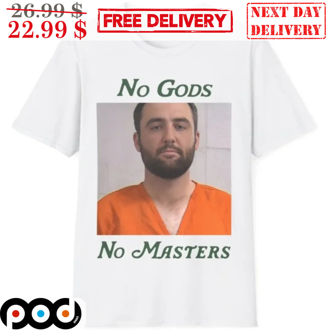 Free Scottie Mugshot No Gods No Masters Shirt